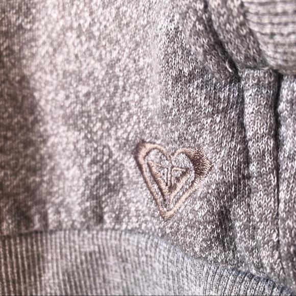 Roxy | Salt and Pepper 1/2 Zip Hoodie - Picture 6 of 8